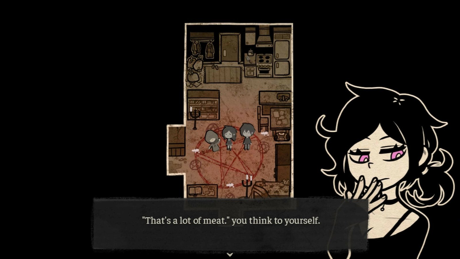 The Coffin of Andy and Leyley gameplay — Andrew and Ashley in their locked apartment